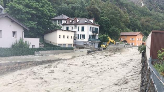 스위스 남부 폭풍우 강타…산사태로 4명 숨지고 2명 실종