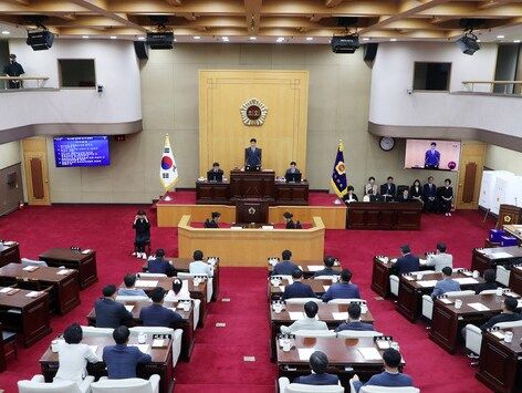 충북도의회 후반기 첫 임시회…원구성 마무리